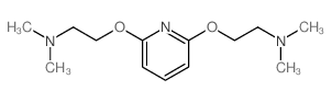 Ethanamine,2,2'-[2,6-pyridinediylbis(oxy)]bis[N,N-dimethyl- (9CI)结构式