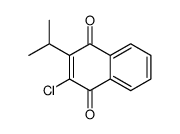 2-chloro-3-propan-2-ylnaphthalene-1,4-dione Structure