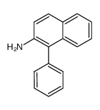 2-Amino-1-phenylnaphthalene Structure