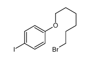 1-(6-bromohexoxy)-4-iodobenzene结构式