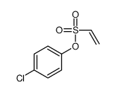 (4-chlorophenyl) ethenesulfonate结构式