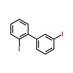 m,m'-Diiodobiphenyl Structure