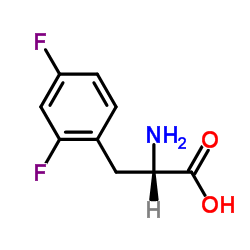 2,4-Difluorophenylalanine structure