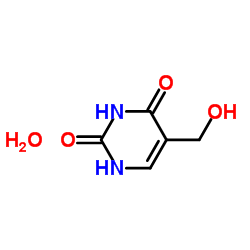 5-(HYDROXYMETHYL)URACIL structure