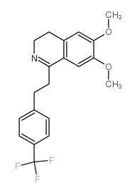 1-[2-(4-(Trifluoromethyl)phenyl)ethyl]-6,7-dimethoxy-3,4-dihydroisoquinoline picture