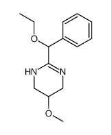 3,4,5,6-Tetrahydro-2-(α-ethoxybenzyl)-5-methoxypyrimidine结构式