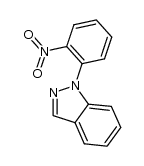 1-(2-nitrophenyl)-1H-indazole结构式
