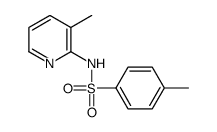 4-methyl-N-(3-methylpyridin-2-yl)benzenesulfonamide结构式