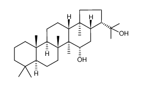 Hopane-15α,22-diol structure