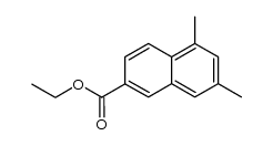 Ethyl-5,7-dimethyl-2-naphthoat结构式