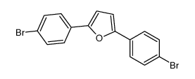2,5-bis(4-bromophenyl)furan structure