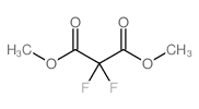 Dimethyl difluoromalonate structure