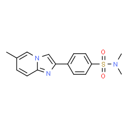 N,N-Dimethyl-4-(6-methylimidazo[1,2-a]pyridin-2-yl)benzenesulfonamide picture