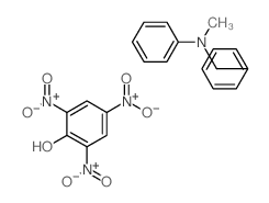 N-benzyl-N-methyl-aniline; 2,4,6-trinitrophenol picture