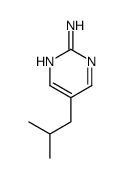 2-Pyrimidinamine, 5-(2-methylpropyl)- (9CI) structure