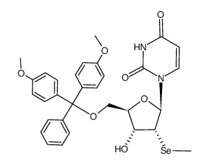 5'-DMTr-2'-Methseleno-Uridine Structure