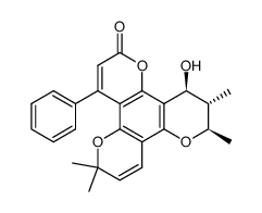 Inophyllum B Structure