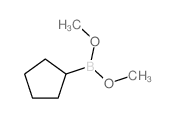 cyclopentyl-dimethoxy-borane structure