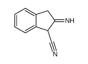 1-Cyan-indanon-(2)-imin Structure