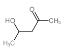 4-HYDROXY-2-PENTANONE结构式