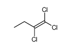 1,1,2-trichloro-but-1-ene Structure