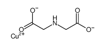 Copper(2+) 2,2'-iminodiacetate结构式