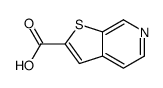 噻吩并[2,3-c]吡啶-2-羧酸结构式