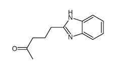 5-(1H-benzimidazol-2-yl)pentan-2-one Structure