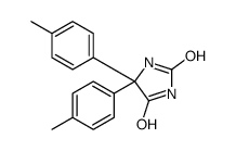 5,5-bis(4-methylphenyl)imidazolidine-2,4-dione Structure