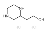 2-(哌嗪-2-基)乙醇二盐酸盐结构式