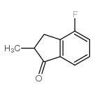 4-Fluoro-2-methyl-1-indanone structure