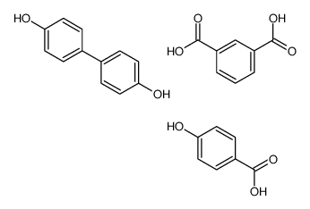 benzene-1,3-dicarboxylic acid,4-hydroxybenzoic acid,4-(4-hydroxyphenyl)phenol Structure