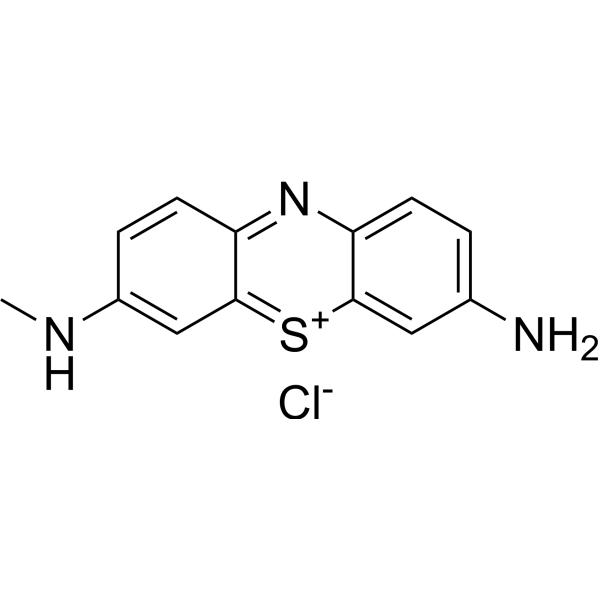 3-氨基-7-甲基氨基吩噻嗪-5-氯化物图片
