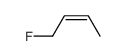 1-fluorobut-2-ene Structure