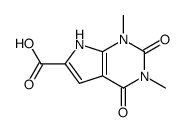 1,3-dimethyl-2,4-dioxo-7H-pyrrolo[2,3-d]pyrimidine-6-carboxylic acid Structure