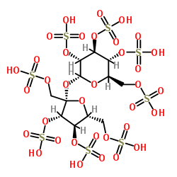 sucrose octasulfate结构式