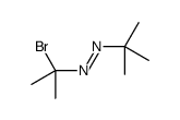 2-bromopropan-2-yl(tert-butyl)diazene结构式