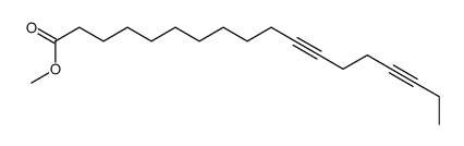 methyl octadeca-11,15-diynoate结构式