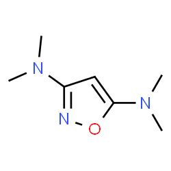 3,5-Isoxazolediamine,N,N,N,N-tetramethyl-(9CI) Structure