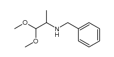 benzyl-(2,2-dimethoxy-1-methyl-ethyl)-amine Structure