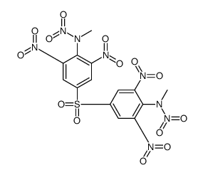 N-methyl-N-[4-[4-[methyl(nitro)amino]-3,5-dinitrophenyl]sulfonyl-2,6-dinitrophenyl]nitramide Structure