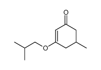 2-Cyclohexen-1-one,5-methyl-3-(2-methylpropoxy)-(9CI)结构式