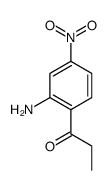 1-(2-amino-4-nitrophenyl)propan-1-one Structure