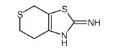 6,7-dihydro-4H-thiopyrano[4,3-d][1,3]thiazol-2-amine Structure