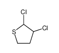 2,3-dichlorothiolane Structure