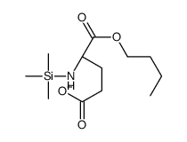 (4S)-5-butoxy-5-oxo-4-(trimethylsilylamino)pentanoate Structure