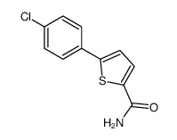 5-(4-Chlorophenyl)-2-thiophenecarboxamide结构式
