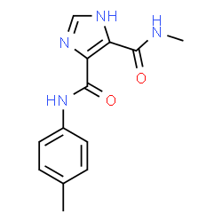 1H-Imidazole-4,5-dicarboxamide,N-methyl-N-(4-methylphenyl)-(9CI) Structure