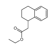 ethyl 2-(1,2,3,4-tetrahydronaphthalen-1-yl)acetate Structure