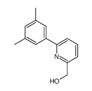 [6-(3,5-dimethylphenyl)pyridin-2-yl]methanol Structure